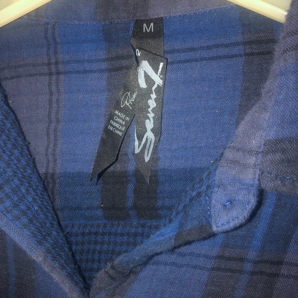 7 Seven flannel shirt - Picture 5 of 6